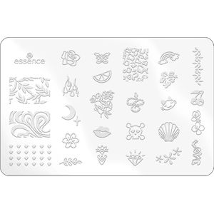 Essence Nail art stamp designs - metalen sjabloon - nagels - nagel styling - design