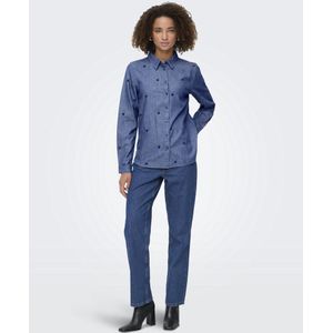 JDY - JDYLOVE EMBR SHIRT WVN DIA - Dames - Blouses