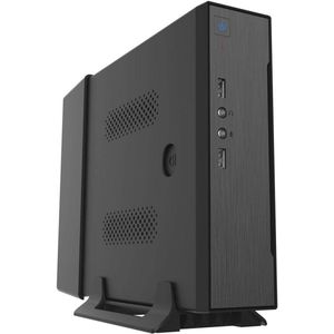 Mini-Tower PC Behuizing voor Mini-ITX - Zwart - Compact en Functioneel