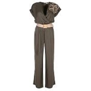 Kaki ATMOS Kos Kaki Jumpsuit maat 40