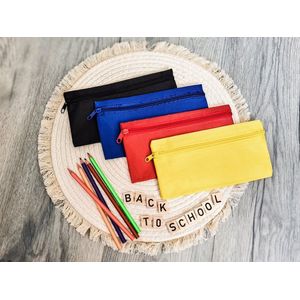 Etui - Rood - School - Schoolspullen - Schrijfwaren - Kleuren - Stiften - Kleurpotloden