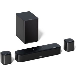 5.1 Surround Sound Systeem – Soundbar – Home Cinema Systeem – TV Geluidssysteem – Draadloos Speaker Systeem – Dolby Atmos – Subwoofer Met Bassboost – App Met 121 Geluidsinstellingen