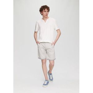 QS Heren 2146297 Bermuda, regular fit, 03w0, 29 EU, crème 03w0, 29