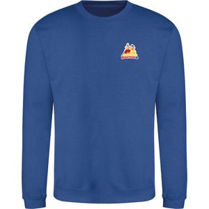 Crew sweater Buurman & Buurman kobalt 152-164