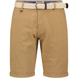 Geographical Norway Chino Bermuda Met Stretch Podex Beige - M