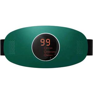 Massageapparaat - Draadloze Massagegordel - 99 Trilstanden - Oplaadbaar - Groen