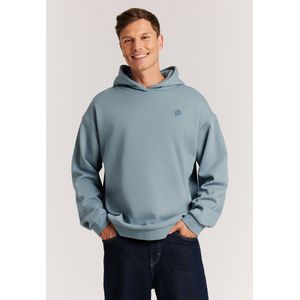 Protest Prtroman - Hoodie Heren - Lange mouwen - Capuchon – Steel Blue