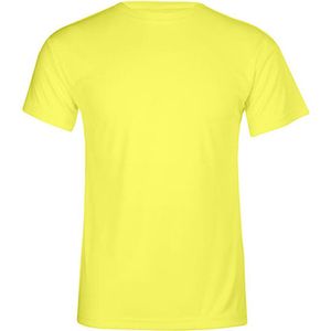 Herensportshirt 'Performance T' met korte mouwen Safety Yellow - S