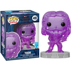 Funko Thor (Purple) - Funko Pop! Artist Series - Marvel Infinity Saga Figuur - 9cm
