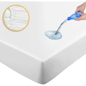 Flanel Waterdichte Matrasbeschermers - Litalente Premium Flanel molton 90x200 cm - Antibacteriëel - Rondom Elastiek - Waterdichte Matras Beschermer Incontinentie Matrasbeschermer - 90 x 200