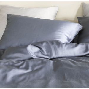 KOALA HUG Kussensloop 100% Tencel Lyocell satijn, oceaan blauw 60x70 – Anti-allergie, Hypoallergeen | Temperatuurregulerend | Zacht voor huid & haar | 100% Plantaardig | Plasticvrij