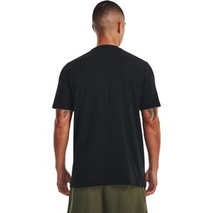UA - Rush Seamless - T-Shirt - Zwart - Nylon/Polyester