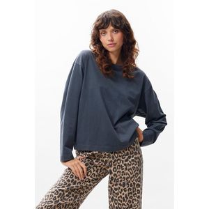 Longsleeve - Carbon - 100% Biologisch Katoen - Loose Fit