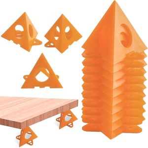 - 10 Stuks Piramidestandaards van ABS-Kunststof voor schilders- Mini Kegel Verfstandaards - Verfgieters voor schilders- Verhoogde Canvasstandaard - Leveranciers van piramidestandaards