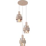 Highlight - Hanglamp - Beige - Marrone 3 Lichts Ø 30 cm