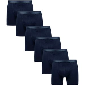 Hom Ho1 Boxershorts long actie 6-pack blauw