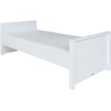 Bopita Bobby bed 90x200 met laag hoofdeinde - Wit