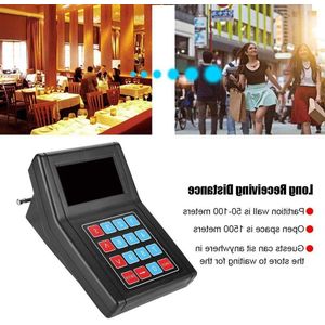 Draadloos Gastoproepsysteem - Restaurant Maaltijdafzuiger Pager - Zomerrestaurantoproepsysteem - 20 draadloze pagers .