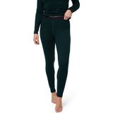 DANISH ENDURANCE Extreme Thermo Leggings - Dames - Merinowol - Thermobroek - Donkergroen - Maat L