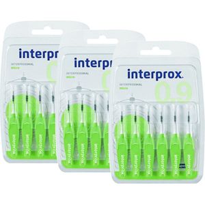 Interprox Premium Micro - 2.4 mm - 3 x 6 stuks - Voordeelpakket