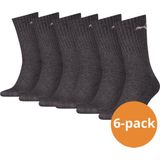 Puma Sportsokken Antraciet - 6 paar Puma sportsokken - Unisex - Maat 47/49