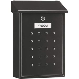 Wandbrievenbus voor Buiten - Weerbestendig en Eenvoudig te Monteren | Geschikt voor A4 Post | Met Naambordje en Valklep