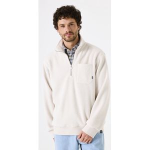 GARCIA - Sweater - Wit - Teddy - Met Borstzakje