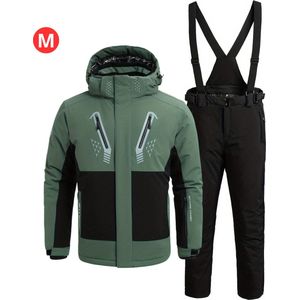 Bovista Skipak - SkiBroek - Skijas - Ski Suit - Wintersport - Heren - 2-Delig - Groen - Winter - Maat M