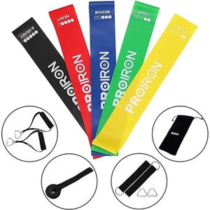Hip Glutes Bands, Hobbyband ‎Set of 5 + accessory of 4