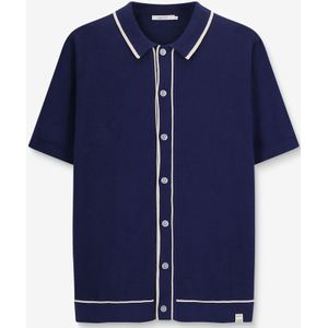 Sissy-Boy - Donkerblauwe - Gebreide Polo