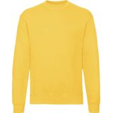 Fruit of the Loom - Classic - Unisex Sweater - Geel