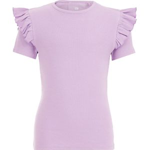 WE Fashion Meisjes T-shirt met ruches