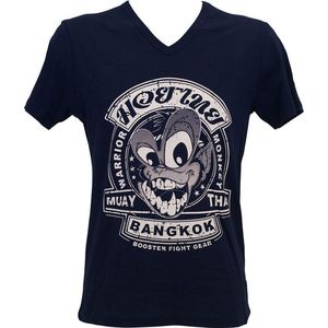 Booster Warrior Monkey T Shirt Navy Booster Fightstore