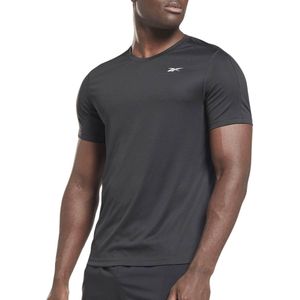 Reebok SS TECH TEE - Heren T-shirt - Zwart - Maat L