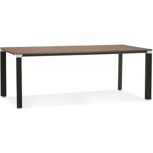 Alterego - XLINE - Bureau bank - Bruin - 200x100x74 cm