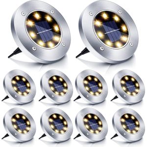 Solar Tuinverlichting Grondspots - Solar Tuinverlichting Zonne Energie - Solar Tuinverlichting Prikspots