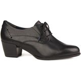 Tamaris - ZLN 0514 - Casual Schoenen - Zwart - Echt Lederen