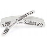 Aba Group - Professionele Nagelvijlset - Dubbelzijdige Nagelvijlen - 25 Stuks - Gradatie 100/180