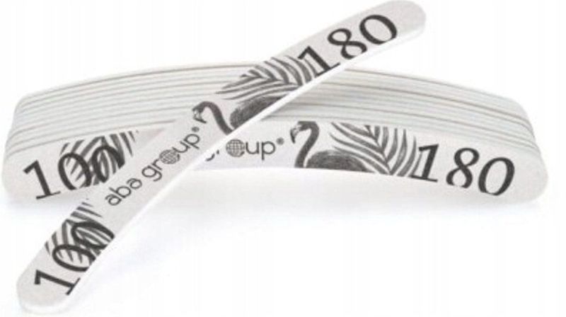 Aba Group - Professionele Nagelvijlset - Dubbelzijdige Nagelvijlen - 25 Stuks - Gradatie 100/180