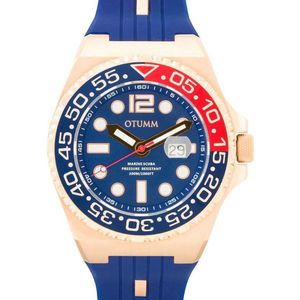 OTUMM Scuba Rose Gold 52 Color 01 Blue Sapphire glass