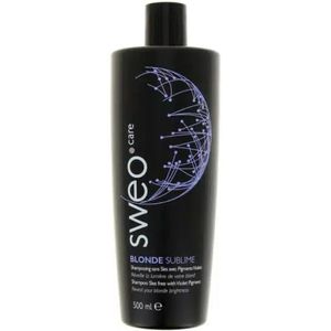 Sweo - Care - Blonde Sublime - Shampoo with Violet Pigment - 500ml