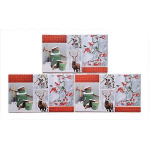 Kerst Kado/Geld Enveloppen – 3 Stuks - Feestdagen – Winter - K-204
