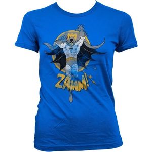 Batman Zamm! Girly T-Shirt Damen Blue-S