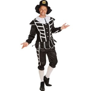 dressforfun - Herenkostuum musketier M - verkleedkleding kostuum halloween verkleden feestkleding carnavalskleding carnaval feestkledij partykleding - 301231