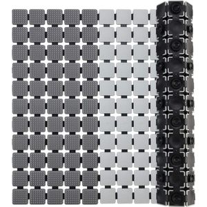 Badmat antislip douchemat anti-schimmel badkuip antislip mat douchemat met zuignap douche deurmat snelle afwatering badkuip (grijs)