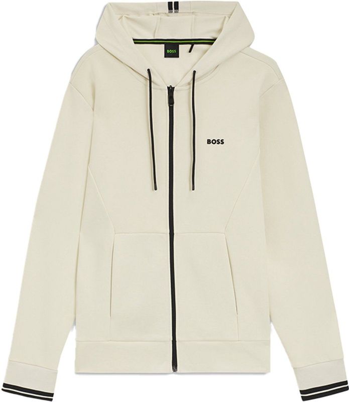 BOSS - FZ Sweat à capuche Zone - Open White - Hoodie