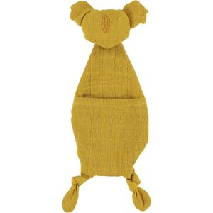 Trixie Koala knuffeldoekje - Bliss Mustard