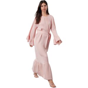 Trendyol Mintkleurige Rok Met Ruches En Geweven Mousseline-Jurk Tctss24Eb00255