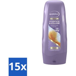 Andrélon - Special Hydratatie & Volume - Conditioner - 300 ml - Bulkverpakking - 15 stuks