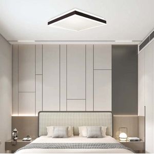 V-TAC VT-7758-B Dimbare plafonnière - IP20 - Zwarte behuizing - 48 watt - 4480 lumen - 4000K